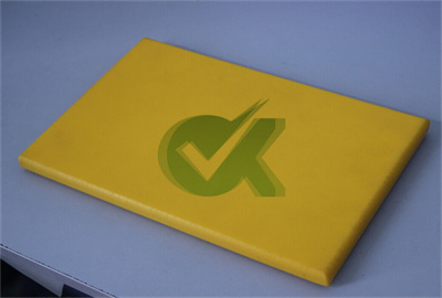 polyethylene sheet 3/8 yellow manufacturer